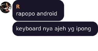 😋 emoji Kata Raha... Telegram sticker 16 of 24