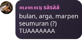 Sticker from BUBIS (bucin abiss)