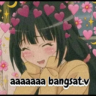 😍 emoji N Telegram sticker 16 of 109