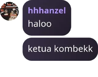 Sticker from PUNYA HANZELL pack by @QuotLyBot