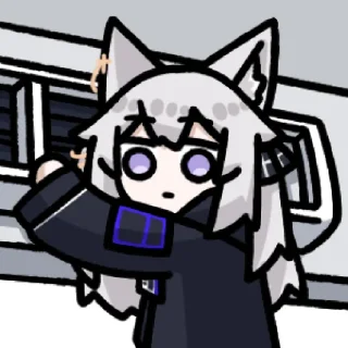 Sticker from 狐狸埃莉卡 @zhaxia_cn