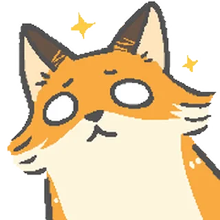 ⭐ emoji 小狐狸亂亂會動了 @moe_sticker_bot Telegram sticker 11 of 40