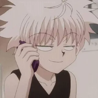 🔸 emoji KILLUA ZOLDYCK🔹@blood_demonArtzpack🔸 Telegram sticker 8 of 40
