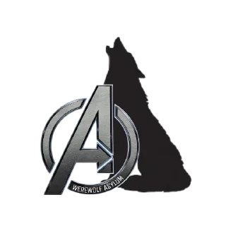 🐺 emoji MARVEL Telegram sticker 8 of 51
