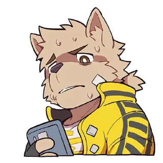 😟 emoji Unofficial DogxBloods Telegram sticker 5 of 12