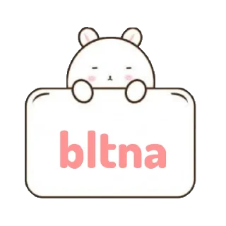 😴 emoji Kelinci talk - @mlleritsu Telegram sticker 12 of 27