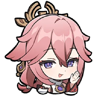 👋 emoji Genshin Stickers Telegram sticker 17 of 120