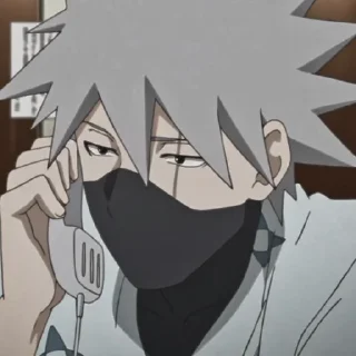 🍃 emoji ㅤ“ ゃ Kakashi  ៸៸ @bentohomies 𖢷 Telegram sticker 23 of 55