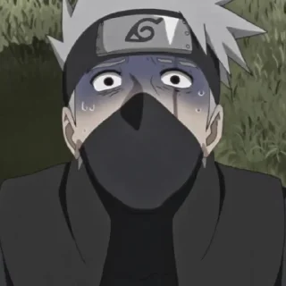 🍃 emoji ㅤ“ ゃ Kakashi  ៸៸ @bentohomies 𖢷 Telegram sticker 11 of 55