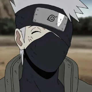 🍃 emoji ㅤ“ ゃ Kakashi  ៸៸ @bentohomies 𖢷 Telegram sticker 5 of 55