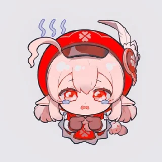 💋 emoji Klee~ Telegram sticker 14 of 25