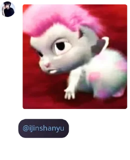 Sticker from pamili modol pack by @QuotLyBot