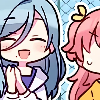 🦋 emoji ⊹  ᜔ @StickerAnimePack ꔫ @projefct  ₍੭ᐢ..ᐢ₎੭ Telegram sticker 8 of 30