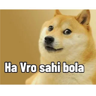 😶 emoji Cheems dogi Telegram sticker 22 of 103