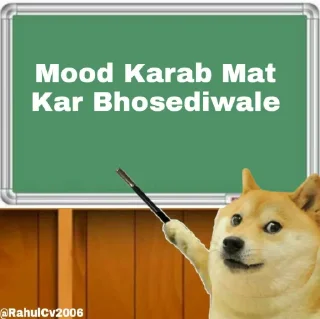 😂 emoji Dogi Cheems @RahulCv2006 Telegram sticker 7 of 65