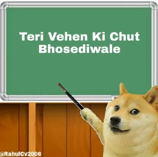😂 emoji Dogi Cheems @RahulCv2006 Telegram sticker 12 of 65