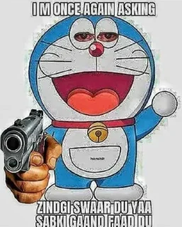😃 emoji @Sadhe_sat_sal_ka_doraemon norm  by @Mikasa_Ackr_bot Telegram sticker 6 of 9
