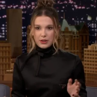 🪕 emoji ˑ ִ ֗ ¡ Millie Bobby brown ᵎ ˖࣪ @sweetymills ₊˚･ Telegram sticker 16 of 40