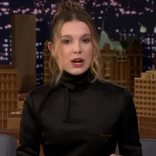 🪕 emoji ˑ ִ ֗ ¡ Millie Bobby brown ᵎ ˖࣪ @sweetymills ₊˚･ Telegram sticker 13 of 40