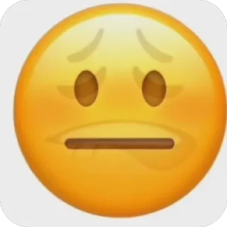 🫥 emoji emote ya Telegram sticker 23 of 25