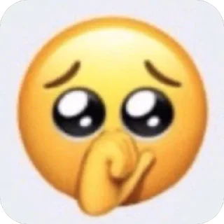 🫥 emoji emote ya Telegram sticker 5 of 25