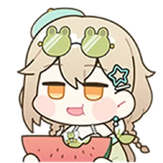 ❤️ emoji 蛙吹Keroro @Bilibili_skin Telegram sticker 21 of 25