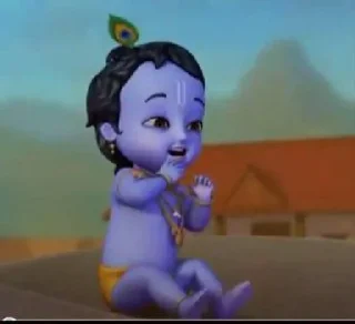 Sticker from Krishna little