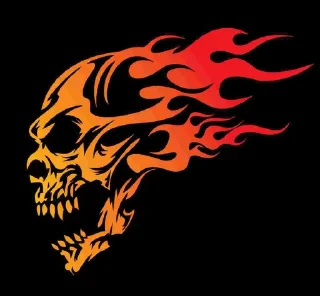 Sticker from ☠☠ᏦᗴᐯᏆᑎ ☠☠  The sKull ☠