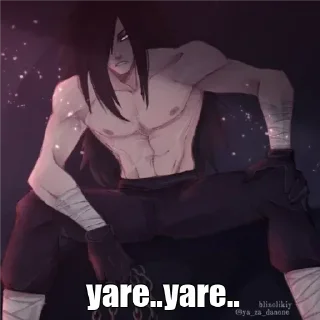 🤔 emoji Uchiha Madaras kang pack Telegram sticker 12 of 31