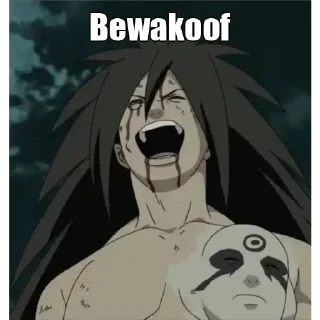 🤔 emoji Uchiha Madaras kang pack Telegram sticker 7 of 31