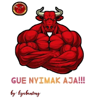 😎 emoji Liga banteng Telegram sticker 8 of 29