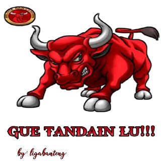 😎 emoji Liga banteng Telegram sticker 10 of 29