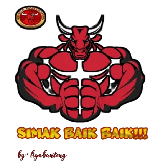 Sticker from Liga banteng