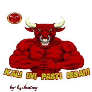 Sticker from Liga banteng
