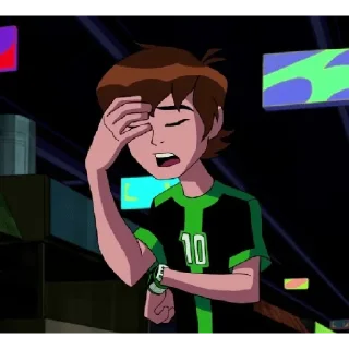 😀 emoji Moods Ben10 Telegram sticker 7 of 23