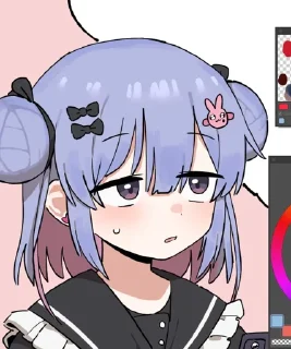 😒 emoji random sticker Telegram sticker 17 of 55