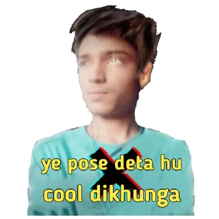 😎 emoji Jonny×Kishor Telegram sticker 6 of 9