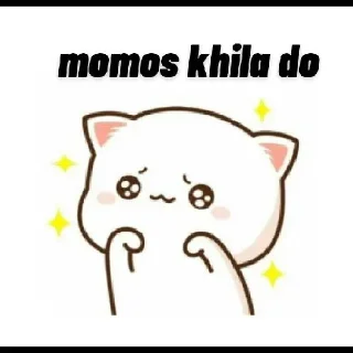 🥲 emoji Chibi cat 2 😻 🍃 @stickersbag Telegram sticker 20 of 80