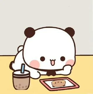 🍭 emoji Cute Panda :: @stikerpentol Telegram sticker 5 of 22