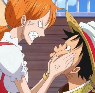 😑 emoji Nami Telegram sticker 16 of 52