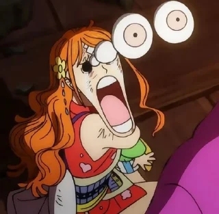 👀 emoji Nami Telegram sticker 19 of 52