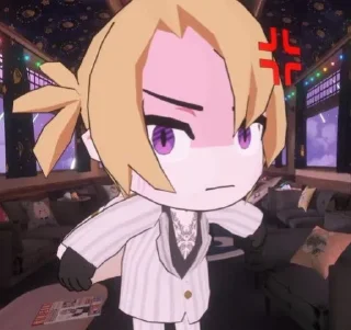 🫧 emoji Luca Kaneshiro • ZaxNiver Telegram sticker 19 of 77
