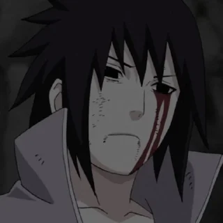 ⛩ emoji Uchiha Sasuke : @Relaynime Telegram sticker 8 of 15