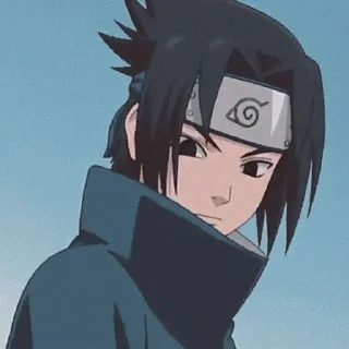 🏮 emoji Uchiha Sasuke : @Relaynime Telegram sticker 13 of 15