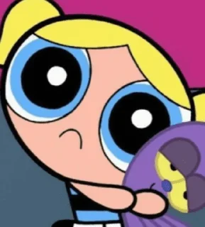 Sticker from Powerpuff girls