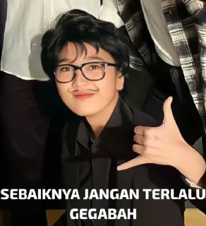 😎 emoji jkt48 Telegram sticker 24 of 48