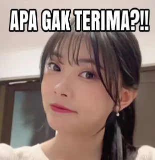 😏 emoji jkt48 Telegram sticker 4 of 48