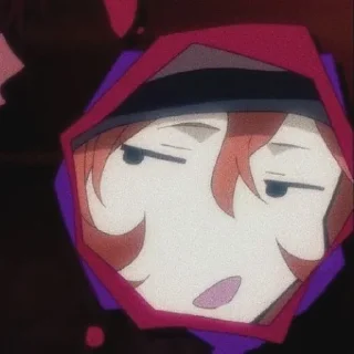 🍂 emoji Nakahara Chuuya Telegram sticker 5 of 15