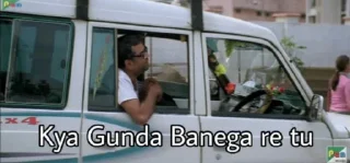 Sticker from Indian memes