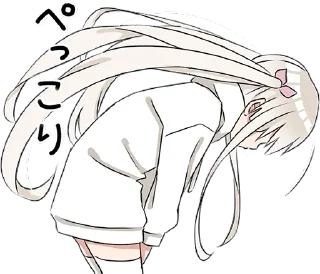 Sticker from HoodieGirl(White)